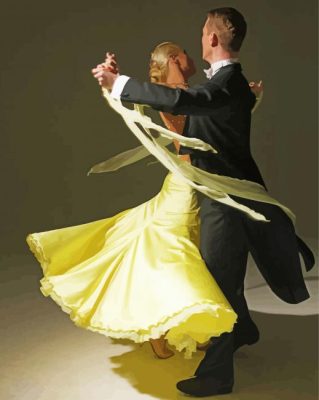 Ballroom Dance Paint By Numbers