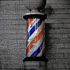 Black And White Barbershop Pole Paint By Numbers