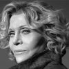 Black And White Jane Fonda Paint By Numbers