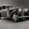 Black Hispano Suiza Paint By Numbers
