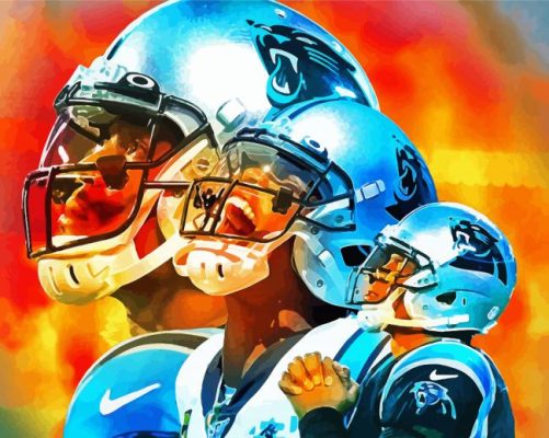 Cam Newton Art Paint By Numbers