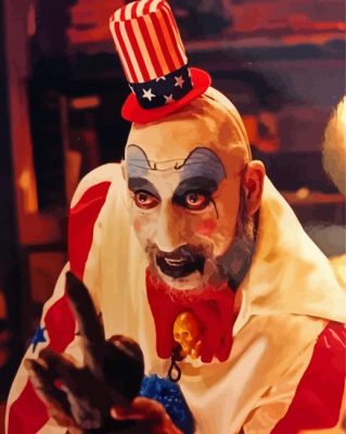 Captain Spaulding Paint By Numbers