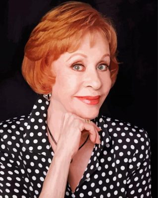 Carol Burnett Paint By Numbers