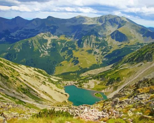 Carpathian Mountains Paint By Numbers