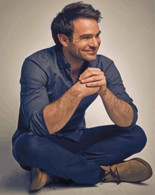 Charlie Cox Smiling Paint By Numbers