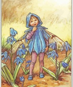 Cicely Mary Barker The Scilla Fairy Paint By Numbers