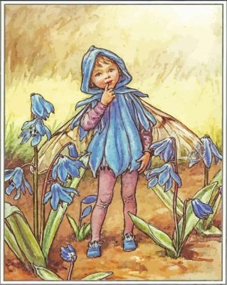 Cicely Mary Barker The Scilla Fairy Paint By Numbers