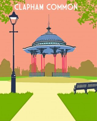 Clapham Common Paint By Numbers