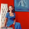 Classy Janet Leigh Paint By Numbers
