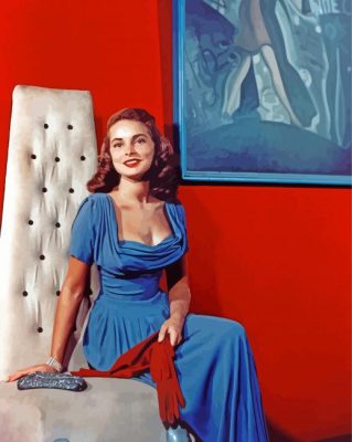 Classy Janet Leigh Paint By Numbers