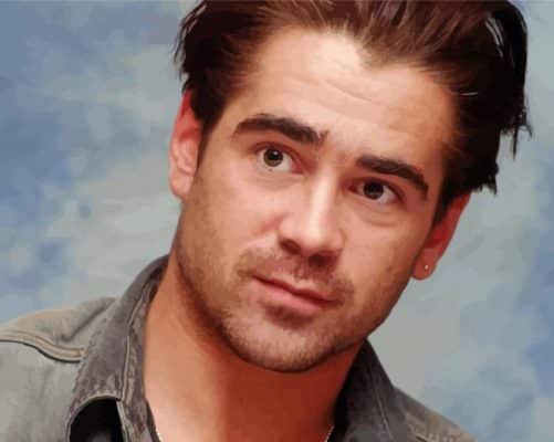 Colin Farrell Paint By Numbers