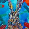 Colourful Hare Paint By Numbers