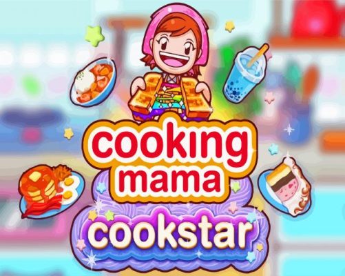 Cooking Mama Cookstar Poster Paint By Numbers