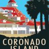 Coronado Island Poster Paint By Numbers