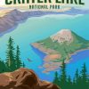 Crater Lake Paint By Numbers
