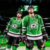 Dallas Stars Ice Hockey Players Paint By Numbers