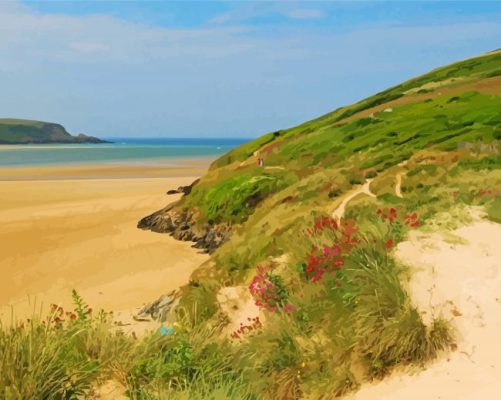 Daymer Bay Paint By Numbers