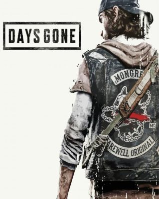 Days Gone Video Game Paint By Numbers