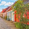 Denmark Aalborg Streets Paint By Numbers