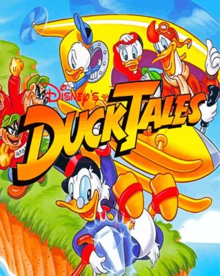 DuckTales Disney Paint By Numbers