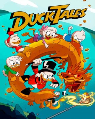 DuckTales Disney Poster Paint By Numbers