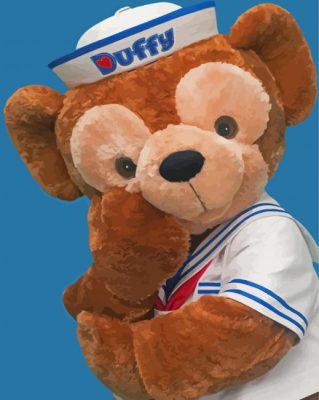 Duffy The Disney Bear Paint By Numbers