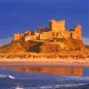 England Bamburgh Castle Paint By Numbers