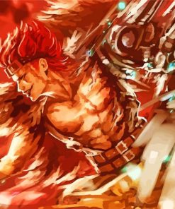Eustass Kid Anime Character Art Paint By Numbers