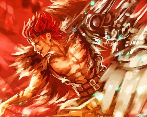 Eustass Kid Anime Character Art Paint By Numbers