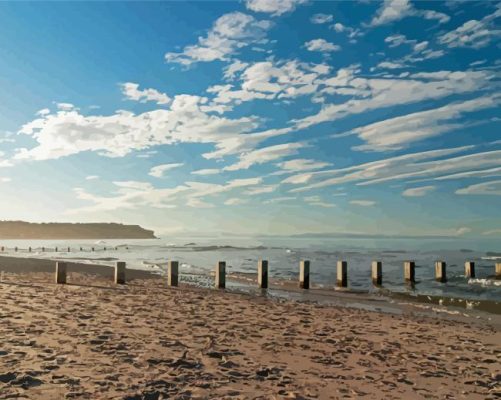 Findhorn Beach Paint By Numbers