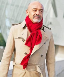 French Shoe Designer Christian Louboutin Paint By Numbers
