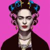Frida Woman In Curlers Paint By Numbers