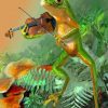 Frog Playing Violin Art Paint By Numbers