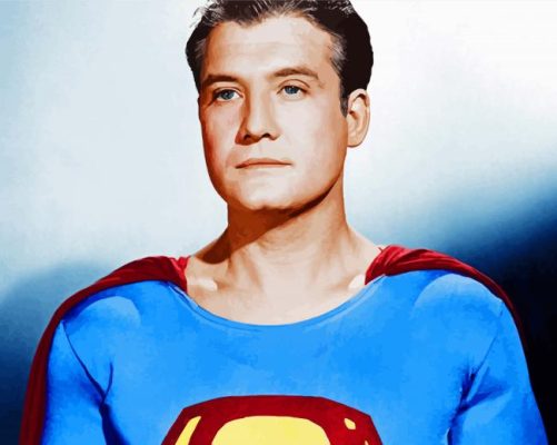 George Reeves Paint By Numbers