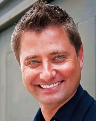 George Clarke Smiling Paint By Numbers