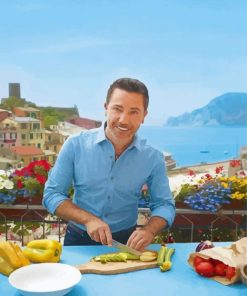 Gino D'Acampo Italian Chef Paint By Numbers