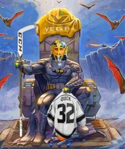 Golden Knights Paint By Numbers