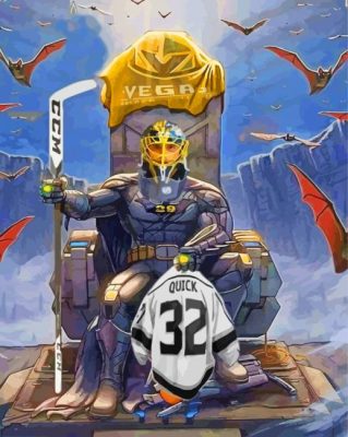 Golden Knights Paint By Numbers