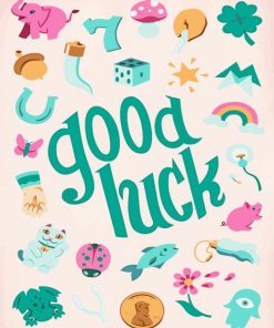 Good Luck Quote Art Paint By Numbers