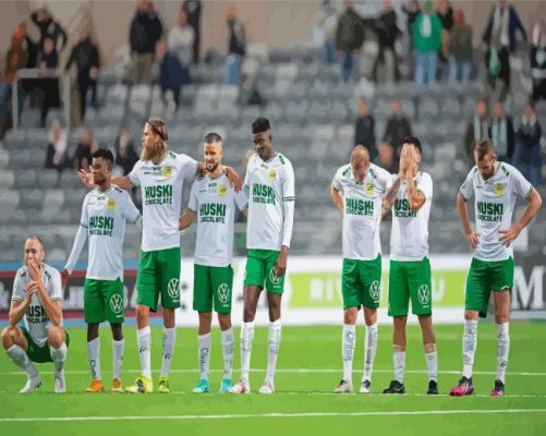 Hammarby Fotboll Players Paint By Numbers