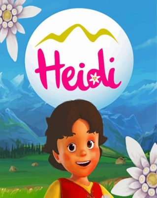 Heidi Girl Of The Alps Paint By Numbers