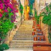 Hvar Alleys Photography Paint By Numbers