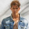 Indian Actor Hrithik Roshan Paint By Numbers
