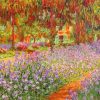 Irises Field By Claude Monet Paint By Numbers