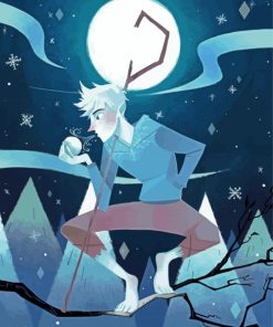 Jack Frost Art Paint By Numbers