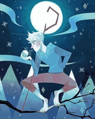 Jack Frost Art Paint By Numbers