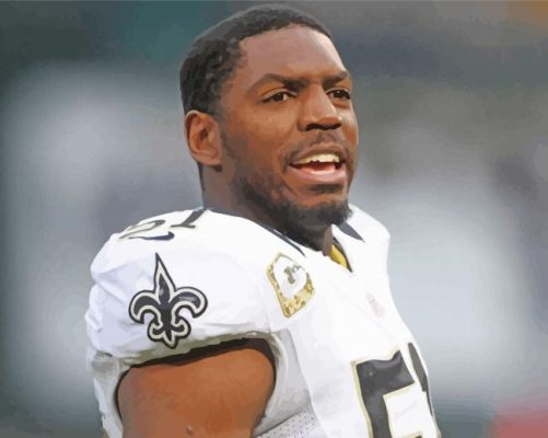 Jonathan Vilma Player Paint By Numbers