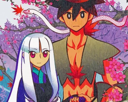 Katanagatari Art Paint By Numbers