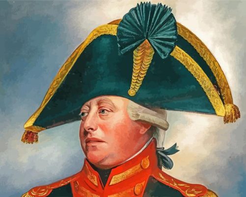 King George III Paint By Numbers