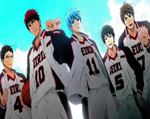 Kuroko's Basketball Anime Paint By Numbers